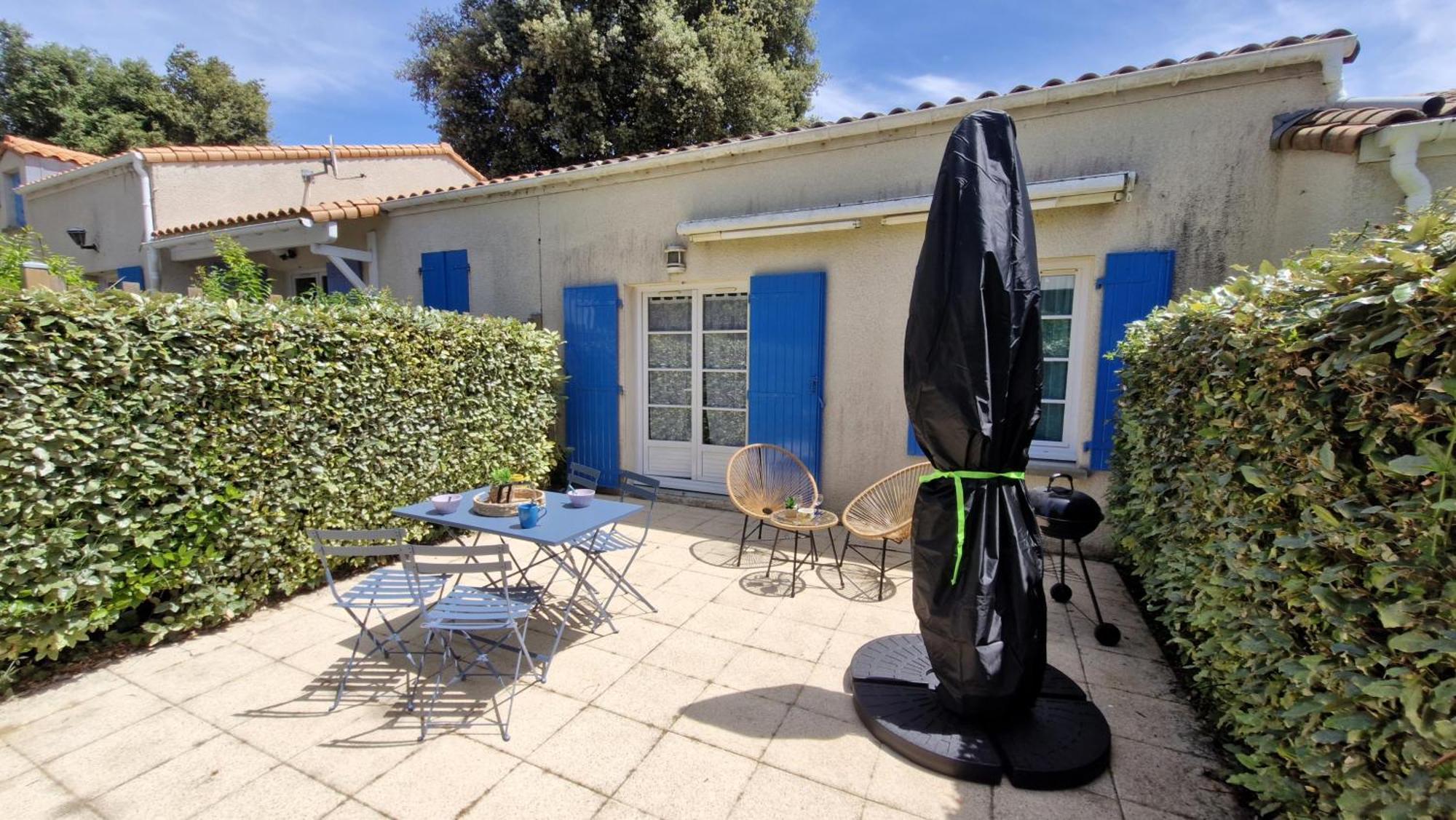 Meschers Sur Gironde - Maisonnette De Vacances - Terrasse - Proche Plage 外观 照片