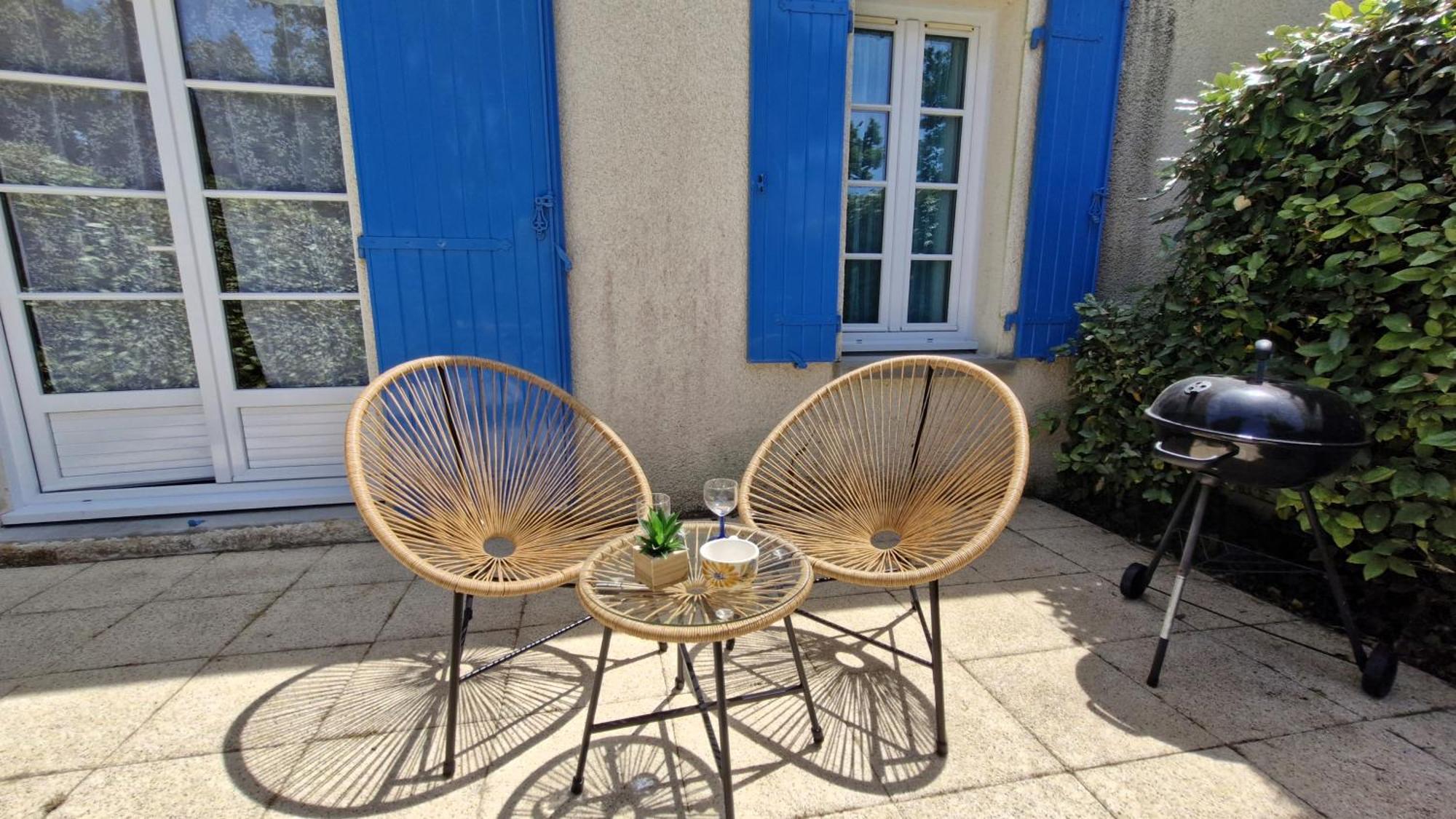 Meschers Sur Gironde - Maisonnette De Vacances - Terrasse - Proche Plage 外观 照片