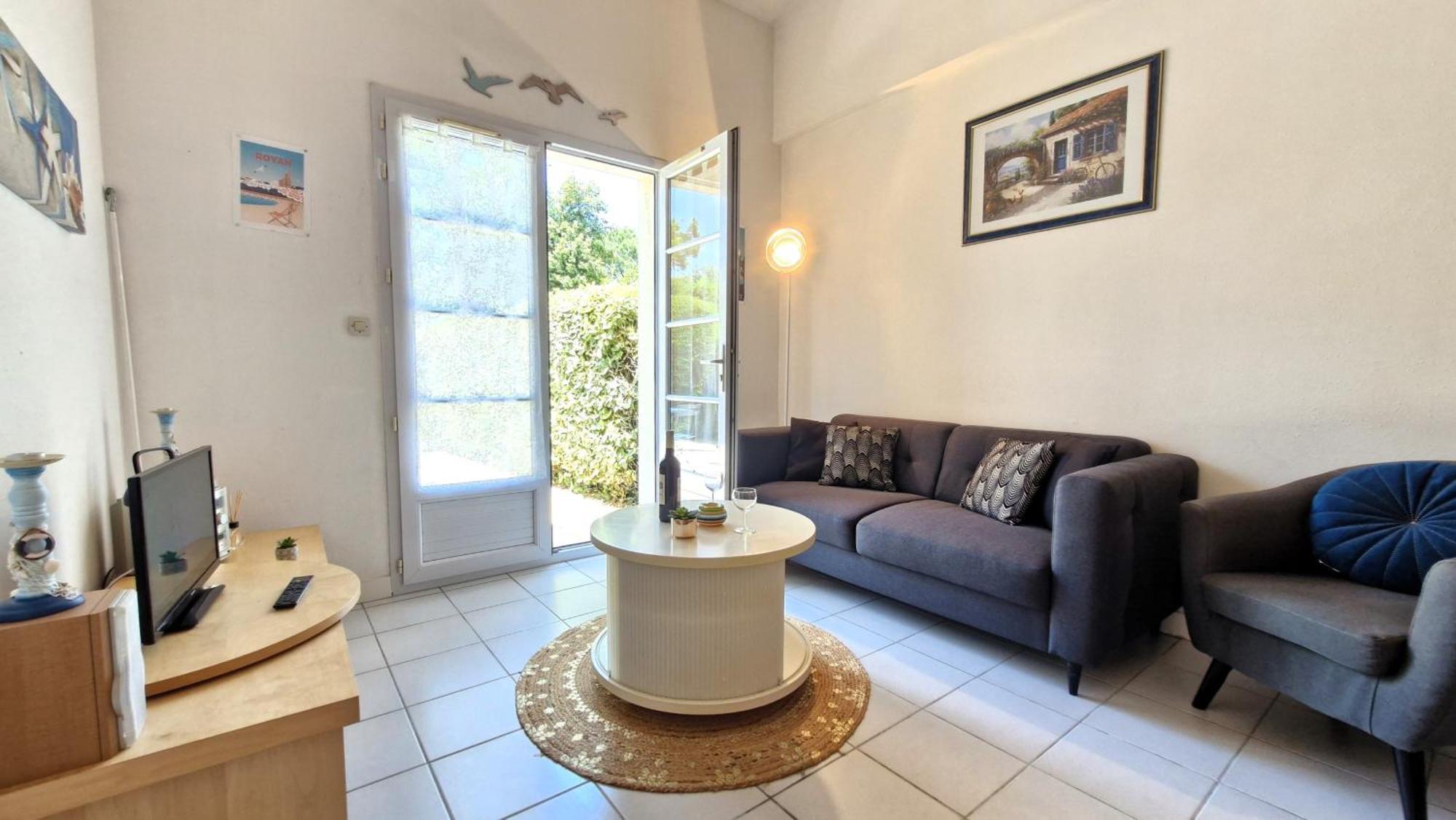 Meschers Sur Gironde - Maisonnette De Vacances - Terrasse - Proche Plage 外观 照片