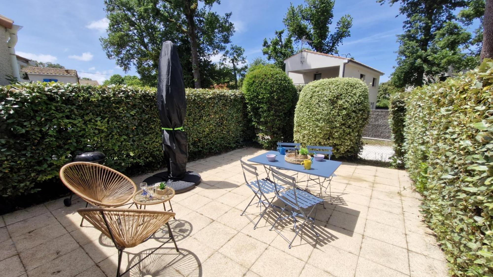 Meschers Sur Gironde - Maisonnette De Vacances - Terrasse - Proche Plage 外观 照片