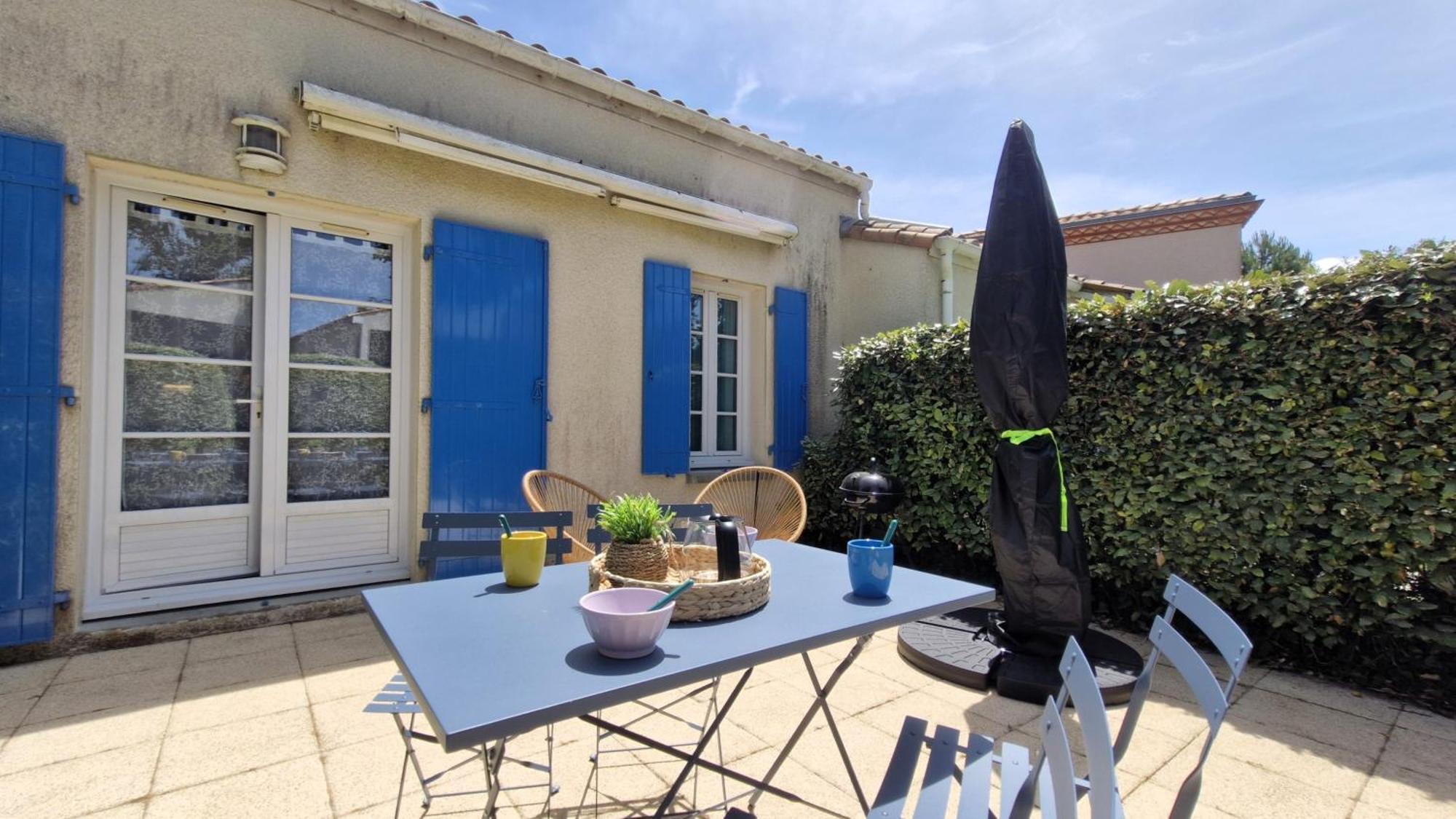 Meschers Sur Gironde - Maisonnette De Vacances - Terrasse - Proche Plage 外观 照片